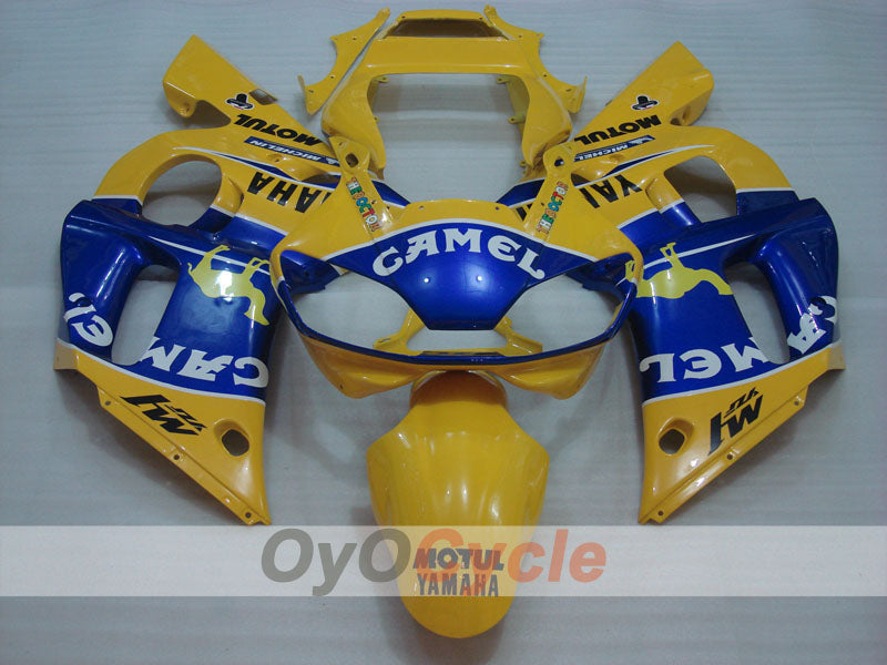 Carenado por inyección para YZF-R6 98-02 - Amarillo, Azul - Camel, MOTUL #OYO87900982