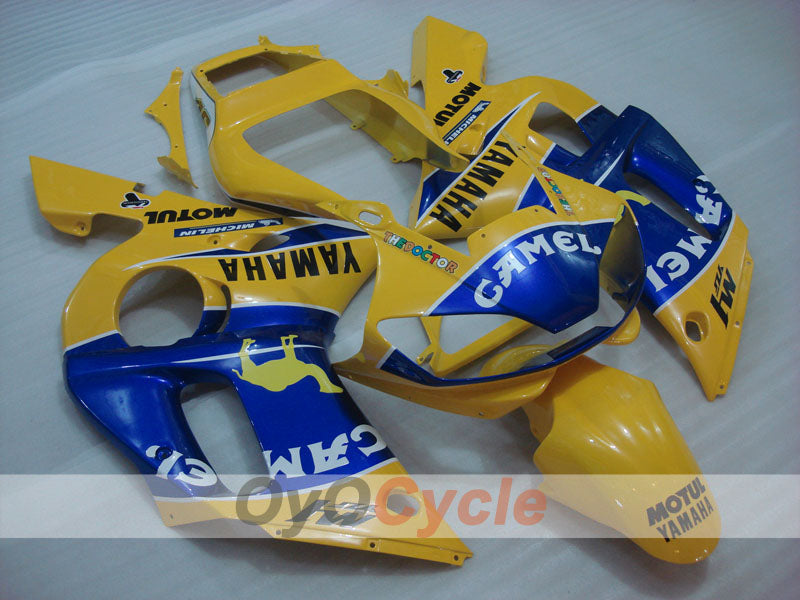 Carenado por inyección para YZF-R6 98-02 - Amarillo, Azul - Camel, MOTUL #OYO87900982
