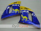 Carenado por inyección para YZF-R6 98-02 - Amarillo, Azul - Camel, MOTUL #OYO87900982