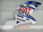Kit de carenado por inyección para YZF-R6 98-02 - Azul, Blanco - FIAT, MOTUL #OYO87900986
