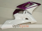 Kit de carenado por inyección para YZF-R6 98-02 - Morado, blanco - Estilo de fábrica #OYO87900998