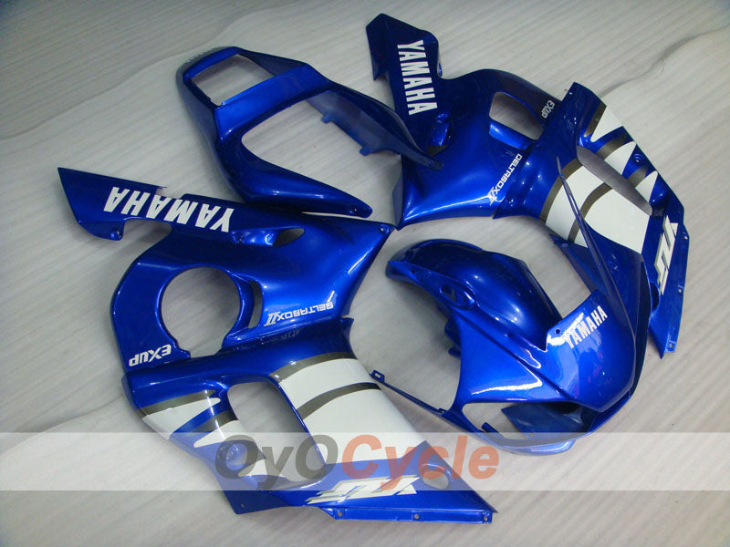 Kit de carenado por inyección para YZF-R6 98-02 - Azul, blanco - Estilo de fábrica #OYO87901009 Imagen principal del producto