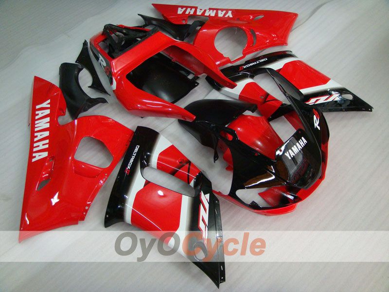 Kit de carenado por inyección para YZF-R6 98-02 - Rojo, Negro - Estilo de fábrica #OYO87901014 Imagen principal del producto