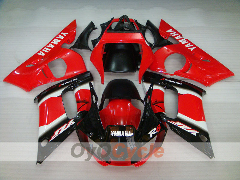 Kit de carenado por inyección para YZF-R6 98-02 - Rojo, Negro - Estilo de fábrica #OYO87901014 Imagen secundaria del producto