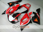 Kit de carenado por inyección para YZF-R6 98-02 - Rojo, Negro - Santander #OYO87901022