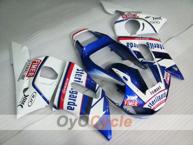 Kit de carenado de inyección para YZF-R6 98-02 - Azul, Blanco - Sterilgarda #OYO87901024 Imagen principal del producto