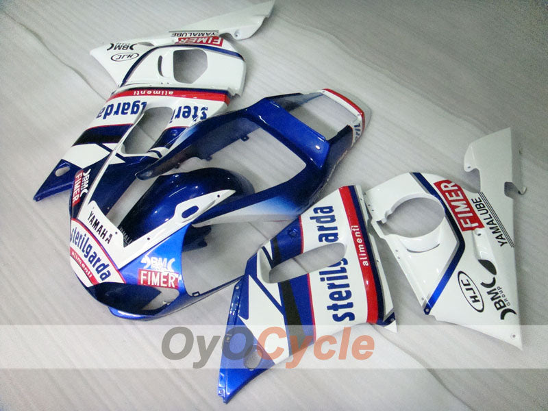 Kit de carenado de inyección para YZF-R6 98-02 - Azul, Blanco - Sterilgarda #OYO87901024 Imagen secundaria del producto