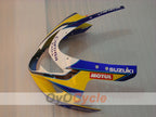 Kit de carenado por inyección para GSX R750 04-05 - Amarillo, Azul - Corona #OYO87901240