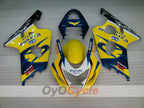 Kit de carenado por inyección para GSX R750 04-05 - Amarillo, Negro - Corona #OYO87901244