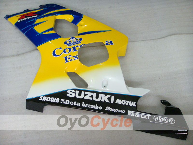 Carenado lateral izquierdo y derecho para Suzuki GSXR600 04-05 #OYO87908917 Imagen principal del producto