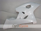 Kit de carenado de inyección para GSX R750 04-05 - Blanco - Estilo de fábrica #OYO87901213