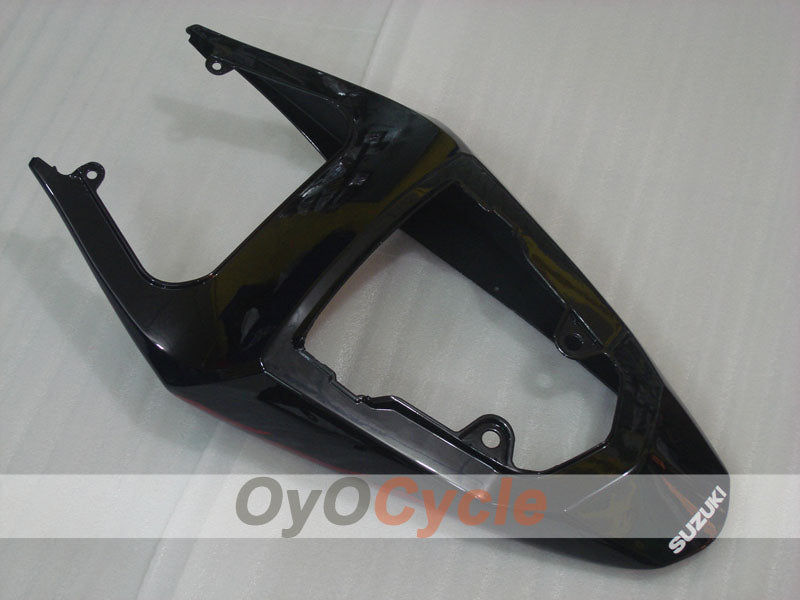 Kit de carenado de inyección para GSX R750 04-05 - Rojo, Negro - Llama #OYO87901252