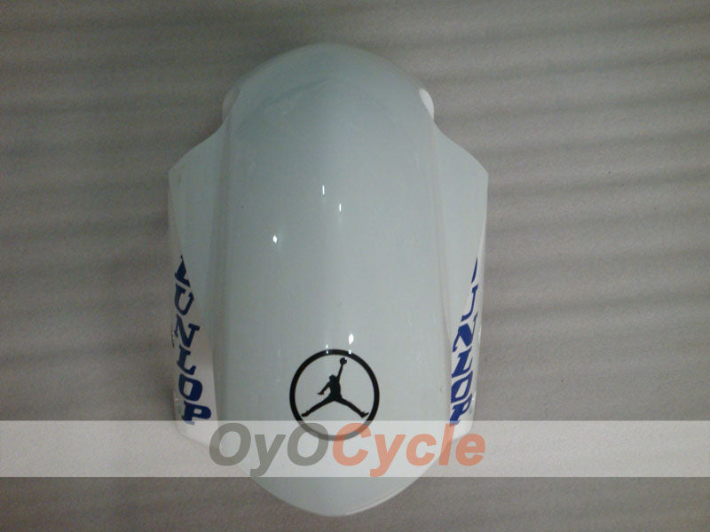 Carenado de inyección para GSXR600 04-05 - Azul, Blanco - DUNLOP, Jordan, MOTUL #OYO87901195