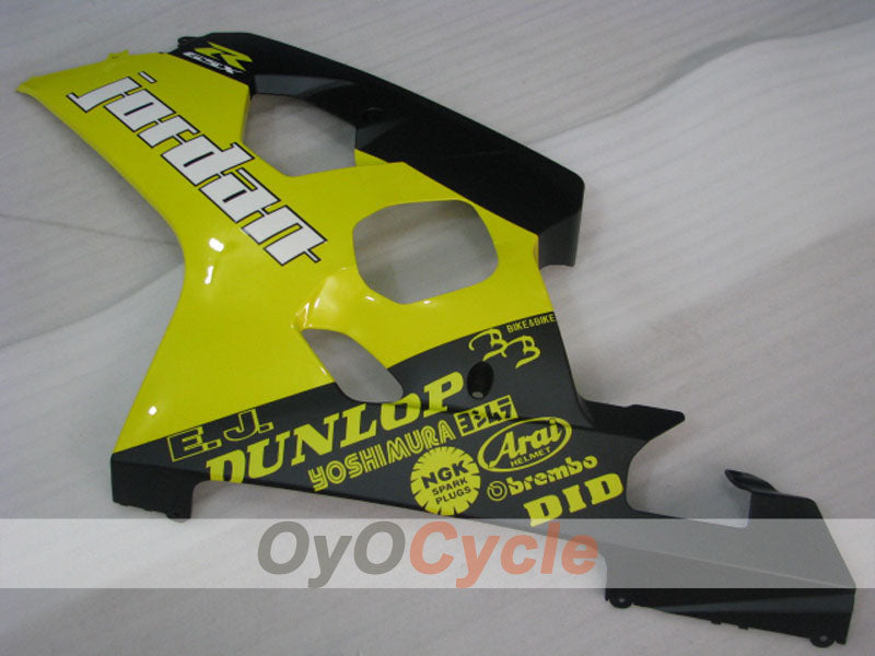 Carenado lateral izquierdo y derecho para Suzuki 04-05 GSXR600 #OYO87908955