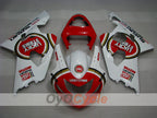 Carenado inyectado para GSXR600 04-05 - Rojo, Blanco - Lucky Strike, MICHELIN, MOTUL #OYO87901205