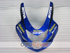 Kit de carenado inyectado para GSX R750 04-05 - Amarillo, Azul - Movistar #OYO87901165