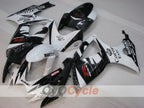 Kit de carenado de inyección para GSX R750 06-07 - Blanco, Negro - Corona #OYO87901265