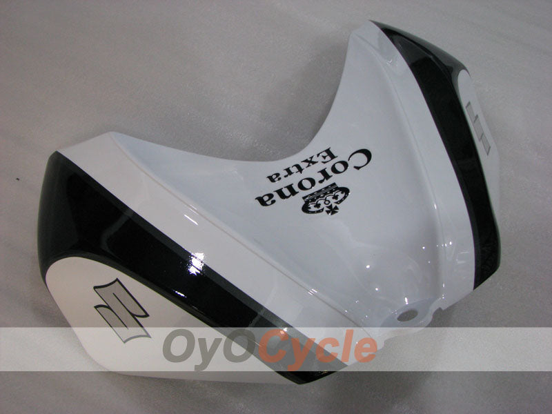 Kit de carenado de inyección para GSX R750 06-07 - Blanco, Negro - Corona #OYO87901265