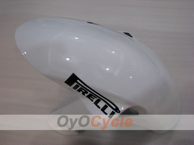 Kit de carenado de inyección para GSX R750 06-07 - Blanco, Negro - Corona #OYO87901265