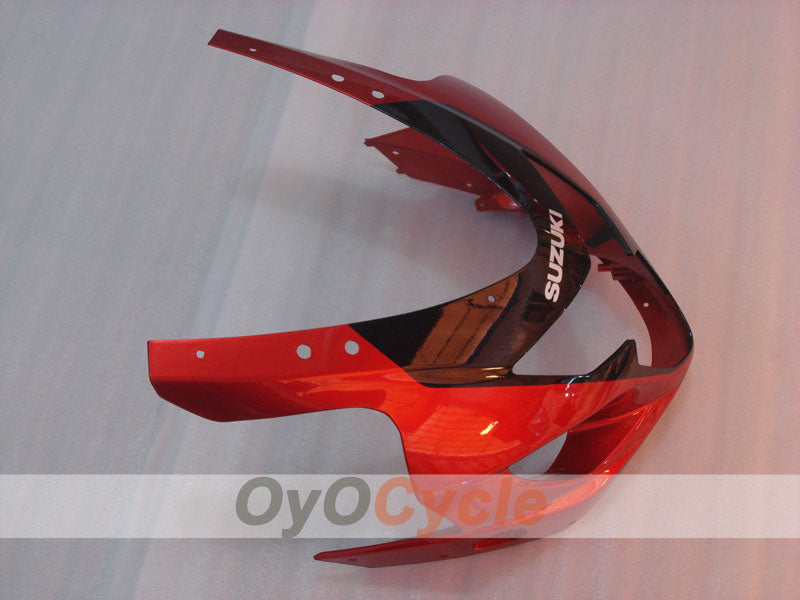 Kit de carenado por inyección para GSX R750 04-05 - Naranja, Negro - Estilo de fábrica #OYO87901180