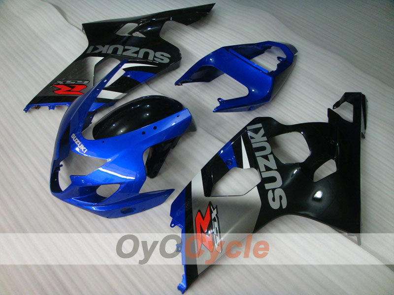 Kit de carenado por inyección para GSX R750 04-05 - Azul, Negro - Estilo de fábrica #OYO87901182 Imagen principal del producto