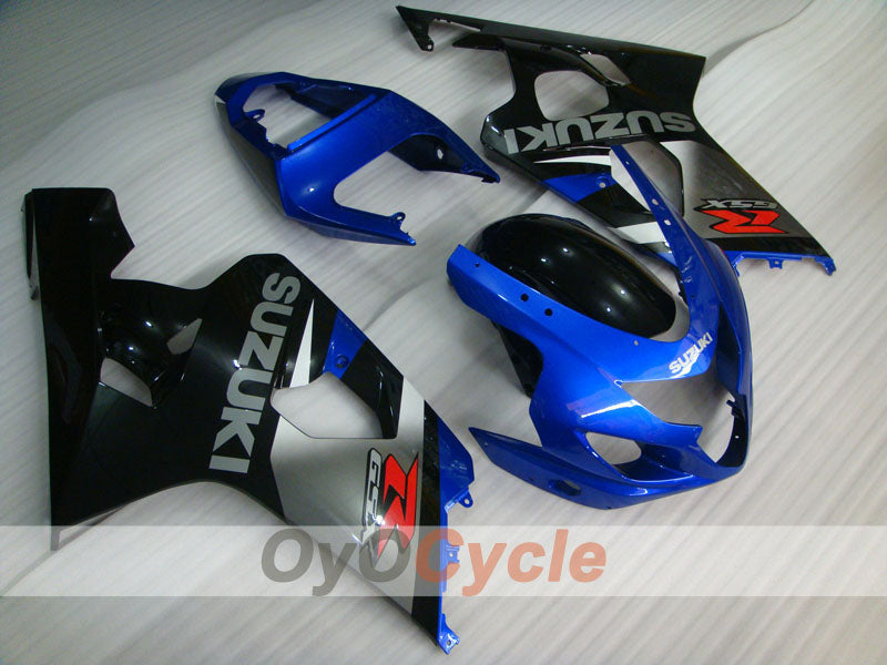 Kit de carenado por inyección para GSXR600 04-05 - Azul, Negro - Estilo de fábrica #OYO87901359 Imagen principal del producto