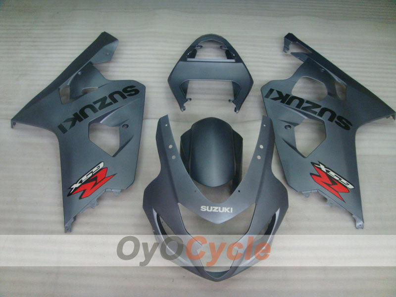 Kit de carenado por inyección para GSX R750 04-05 - Gris - Estilo de fábrica #OYO87901185