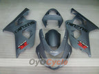 Kit de carenado por inyección para GSX R750 04-05 - Gris - Estilo de fábrica #OYO87901185