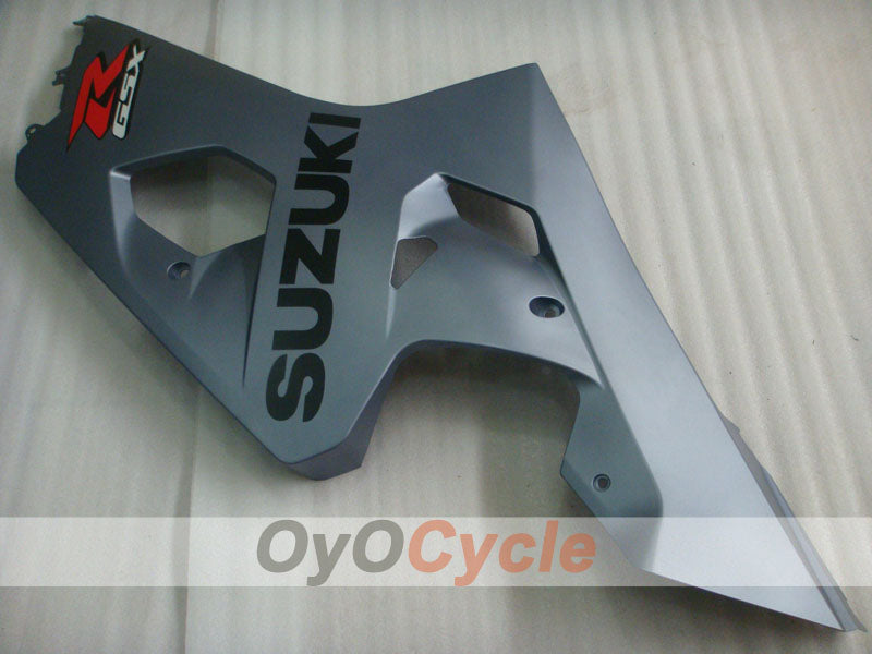 Kit de carenado por inyección para GSX R750 04-05 - Gris - Estilo de fábrica #OYO87901185