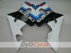 Carenado de inyección para GSXR600 04-05 - Azul, Blanco - Estilo de fábrica #OYO87901362