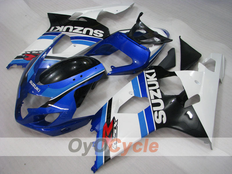 Carenado de inyección para GSXR600 04-05 - Azul, Blanco - Estilo de fábrica #OYO87901362 Imagen principal del producto
