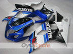 Carenado de inyección para GSX R750 04-05 - Blanco, Negro - Estilo de fábrica #OYO87901187