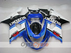 Carenado de inyección para GSX R750 04-05 - Blanco, Negro - Estilo de fábrica #OYO87901187