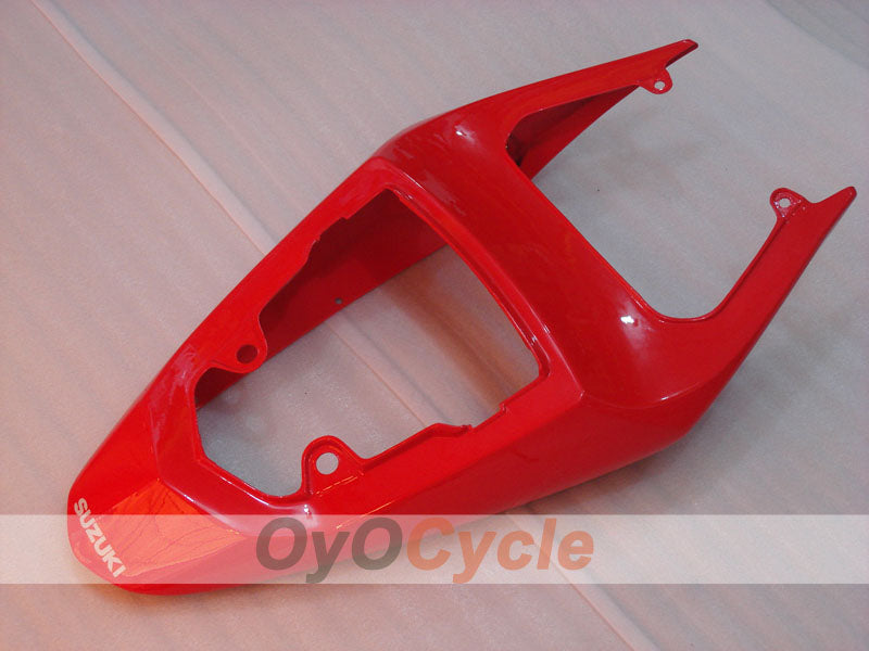 Kit de carenado por inyección para GSX R750 04-05 - Rojo, Negro - Estilo de fábrica #OYO87901192
