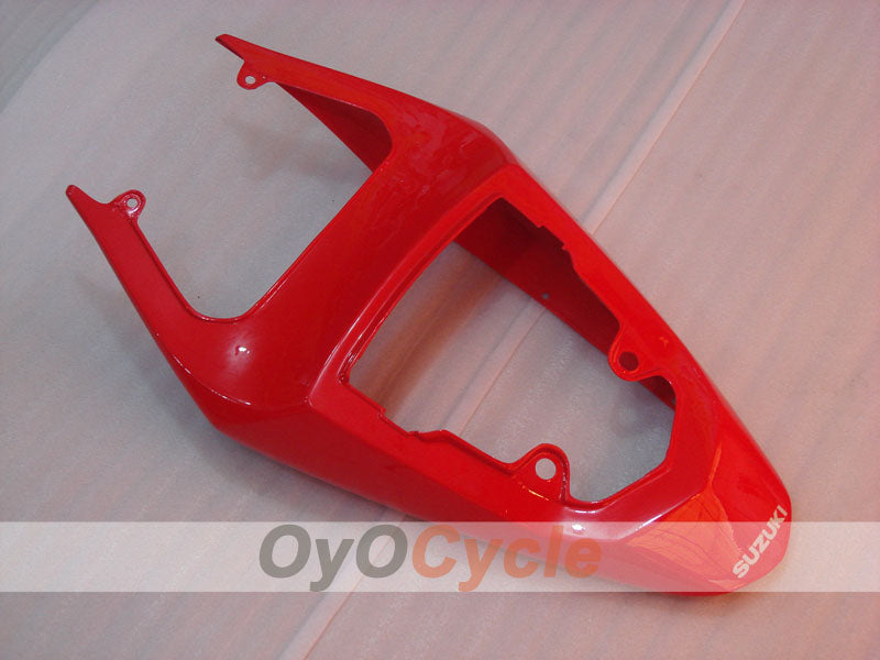 Kit de carenado por inyección para GSXR600 04-05 - Rojo, Negro - Estilo de fábrica #OYO87901365