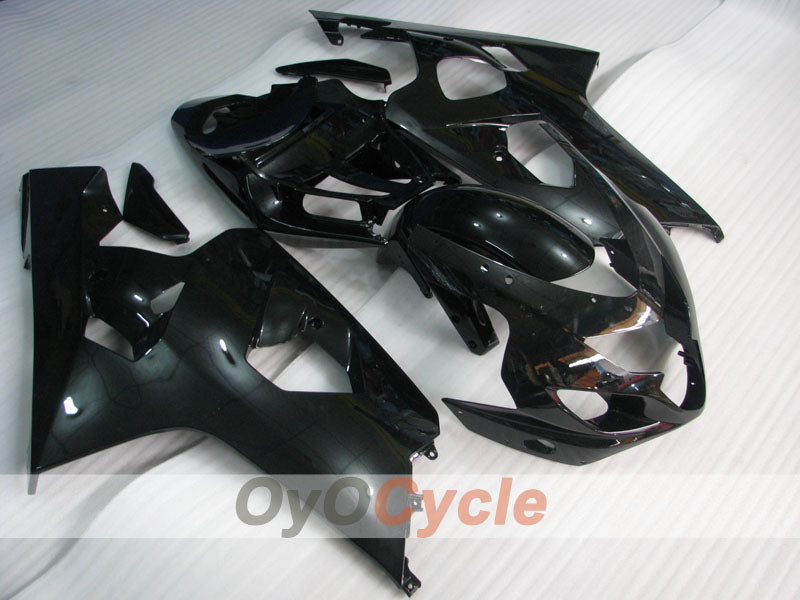 Kit de carenado por inyección para GSX R750 04-05 - Negro - Estilo de fábrica #OYO87901196