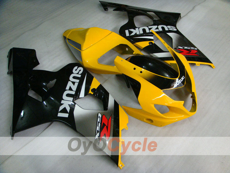 Carenado de inyección para GSXR600 04-05 - Amarillo, Negro - Estilo de fábrica #OYO87901369 Imagen secundaria del producto