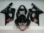 Kit de carenado por inyección para GSX R750 04-05 - Negro - Estilo de fábrica #OYO87901211