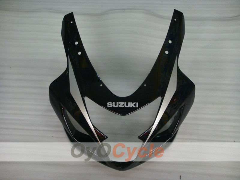 Kit de carenado por inyección para GSXR600 04-05 - Negro, Plata - Estilo de fábrica #OYO87901378