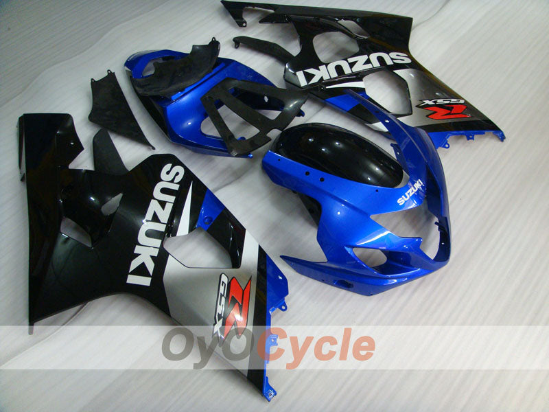 Kit de carenado por inyección para GSXR600 04-05 - Azul, Negro - Estilo de fábrica #OYO87901382 Imagen principal del producto