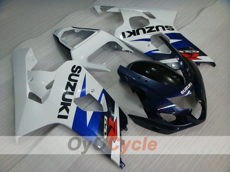 Kit de carenado de inyección para GSXR600 04-05 - Azul, Blanco - Estilo de fábrica #OYO87901389 Imagen principal del producto