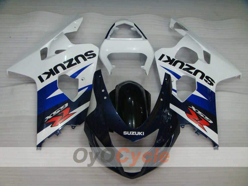 Kit de carenado de inyección para GSXR600 04-05 - Azul, Blanco - Estilo de fábrica #OYO87901389 Imagen secundaria del producto