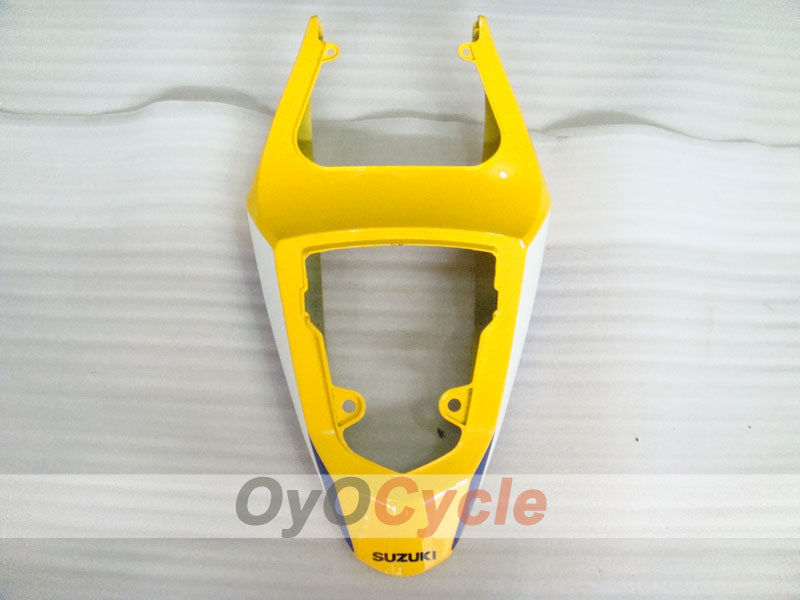 Kit de carenado por inyección para GSX R750 04-05 - Amarillo, Azul - Estilo de fábrica #OYO87901219