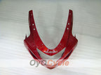 Kit de carenado por inyección para GSX R750 04-05 - Rojo, Plata - Estilo de fábrica #OYO87901220