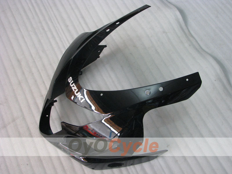 Kit de carenado por inyección para GSXR600 04-05 - Blanco, Negro - Estilo de fábrica #OYO87901395