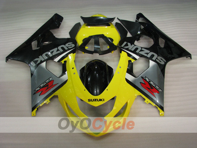 Kit de carenado por inyección para GSXR600 04-05 - Amarillo, Negro - Estilo de fábrica #OYO87901396 Imagen secundaria del producto