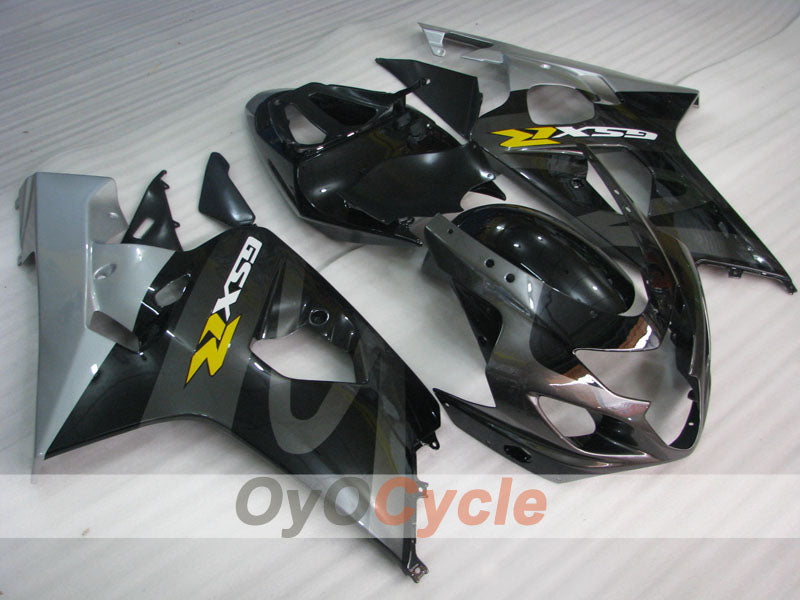 Carenado de inyección para GSXR600 04-05 - Negro, Gris - Estilo de fábrica #OYO87901401 Imagen principal del producto
