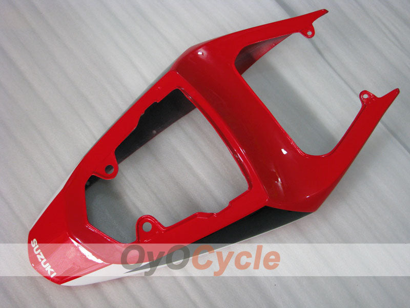 Kit de carenado por inyección para GSX R750 04-05 - Rojo, Negro - Estilo de fábrica #OYO87901227