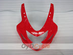 Kit de carenado por inyección para GSX R750 04-05 - Rojo, Negro - Estilo de fábrica #OYO87901227