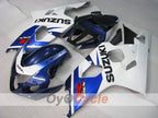 Carenado de inyección para GSXR600 04-05 - Azul, Blanco - Estilo de fábrica #OYO87901406